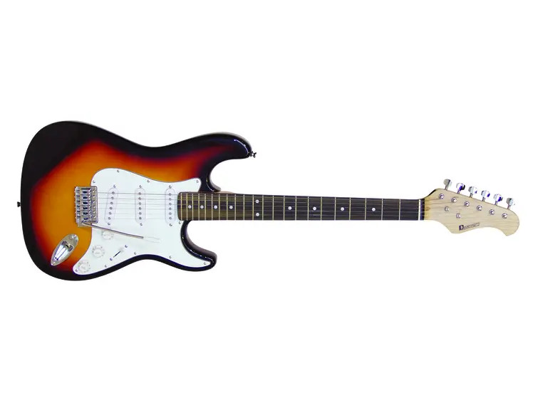 DIMAVERY ST-203 E-Guitar, sunburst 